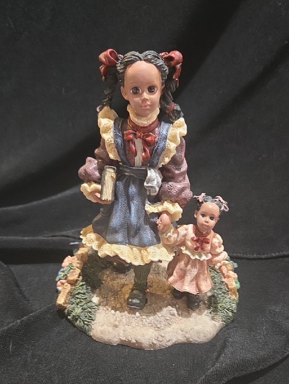 Boyds Dollstone Collection figurine titled "Natalie with Joy...Sunday School"